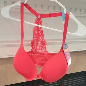 Maidenform Vibrant Lace Back Smoothing Bra 40C